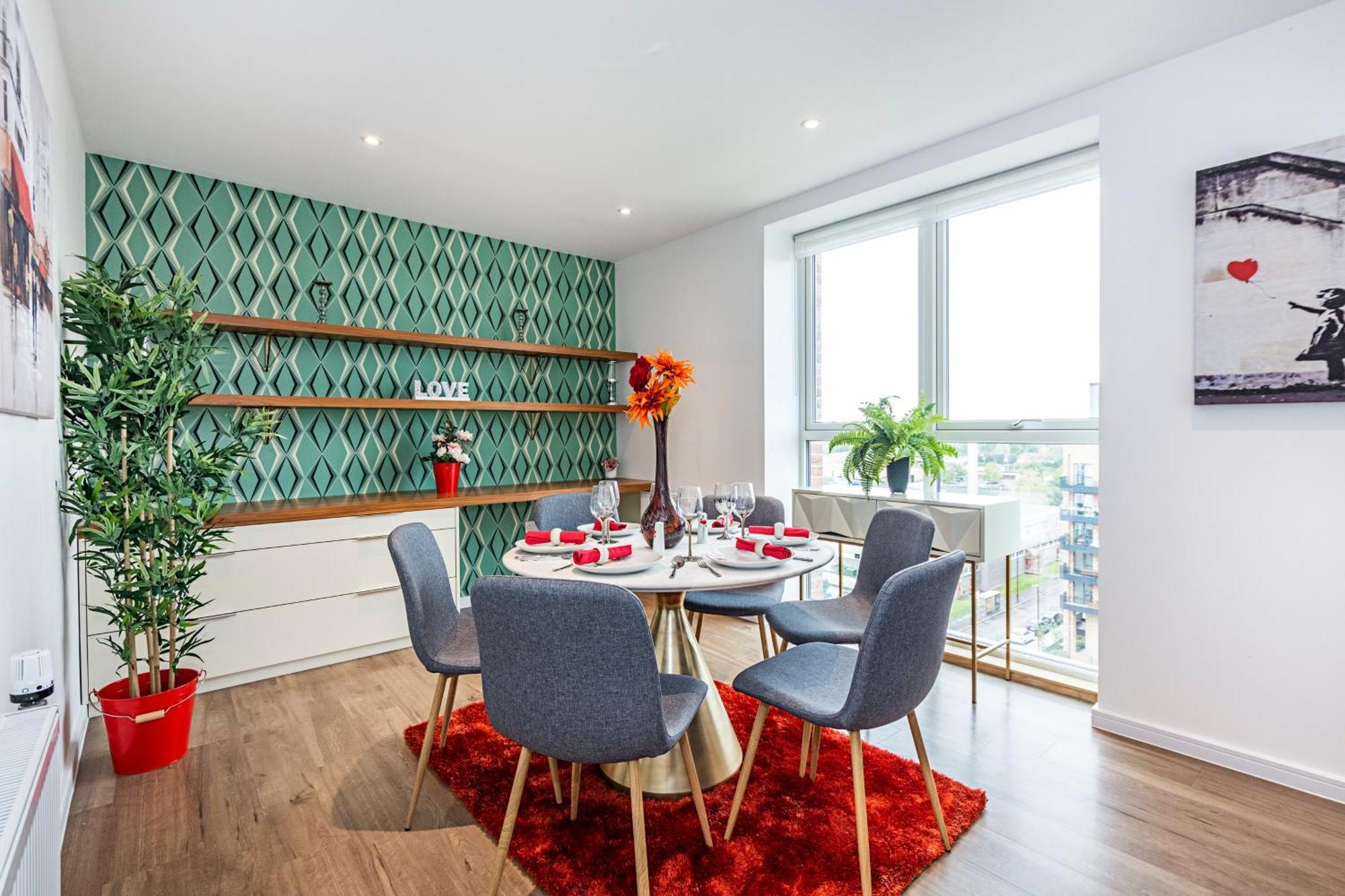 Chiswick Park 3 Bed 3 Bath West London - Parking Apartment Exterior foto